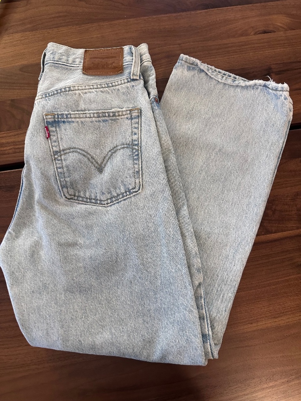 Ribcage Straight Ankle Women's Jeans - 27x27 - No Stretch